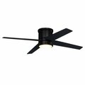 Perfecttwinkle 52 in. Erie Ceiling Fan Black PE3260066